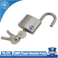 MOK@W207P/SS Big sale high quality wholesale short shackle stainless steel pin tumbler padlock